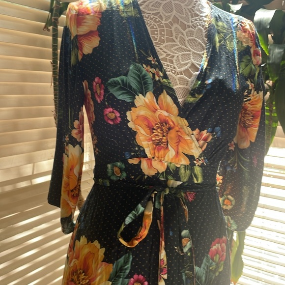 Floral Wrap Dress by Farm Rio - Picture 5 of 12
